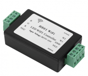 Tasmota i kontroler taśm LED RGB H801